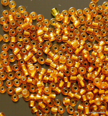 Brown Round Seed Beads, 10g Bag Brown Beads, Approx. 3 mm